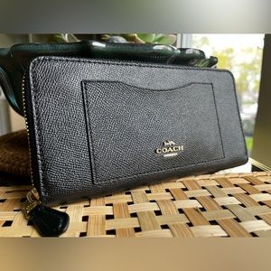 COACH WALLET - Black